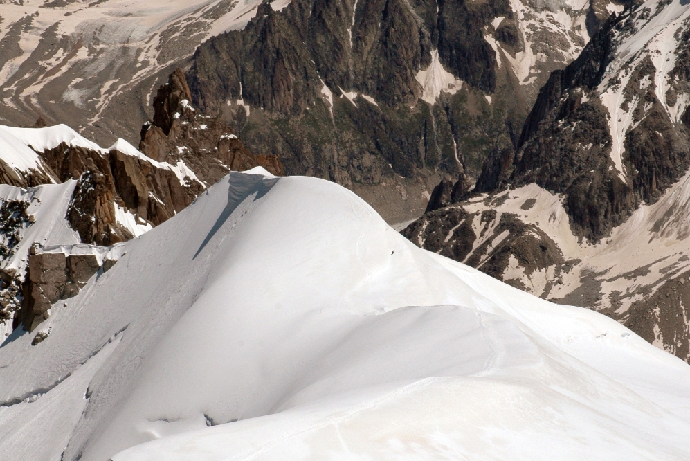 descente de la Vallée Blanche